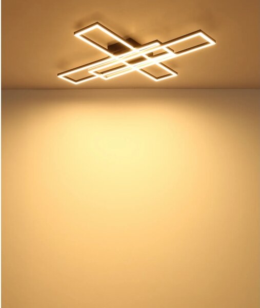 Globo 67363-55 - Lampă de tavan LED TATJANA LED/55W/230V 3000K 80x60 cm