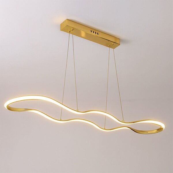 Toolight Toolight, Lampă de tavan LED 100cm, 24W, 3000K, LHJ028-CP, auriu, OSW-60018