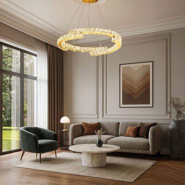 Lampa LED APP1771-CP GOLD 60cm