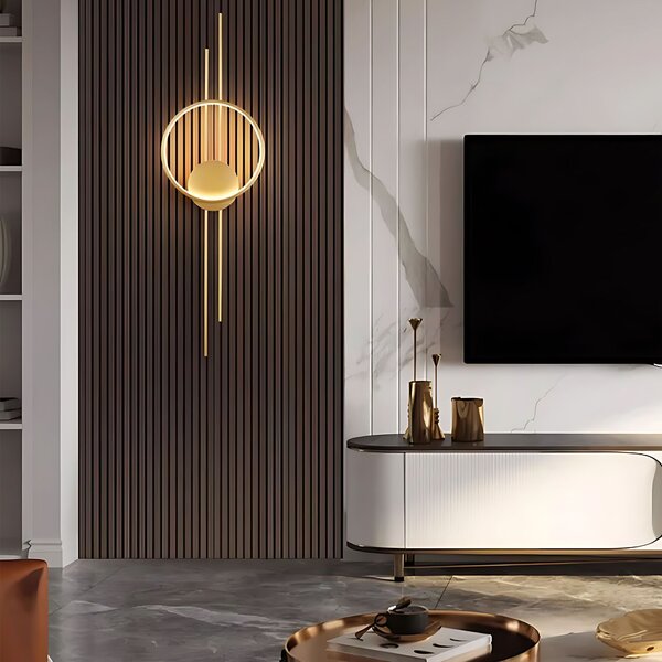 APLICĂ DE PERETE LED APP1781-W BRUSH GOLD