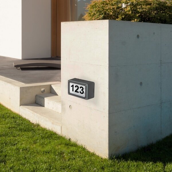 Rabalux 8747 - LED Corp de iluminat perete exterior HANOVER 1xLED/12W