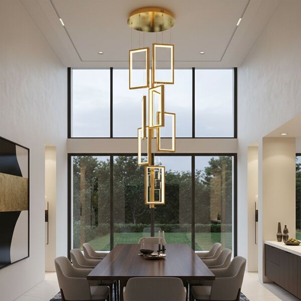 Lampa LED LHJ090-7CP GOLD