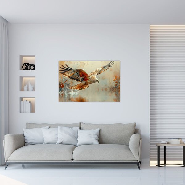 Tablou - Pasăre de pradă (90x60 cm)