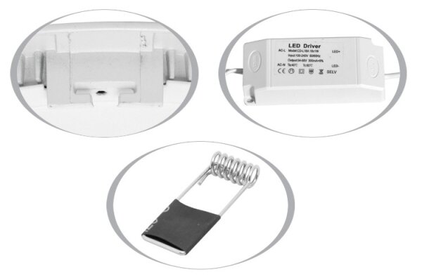 Lampă încastrată LED LADA LED/25W/230V 4100K