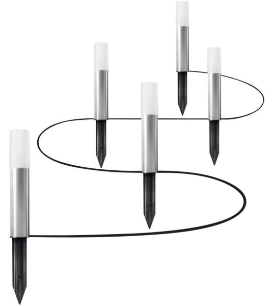SET 5x lampă LED RGBW de exterior SMART+ GP5xLED/5,7W/230V IP65 Wi-Fi Ledvance
