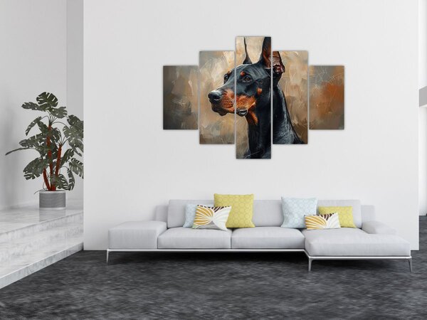 Tablou - Portretul lui Dobrman (150x105 cm)