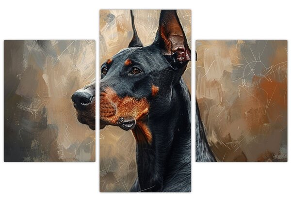 Tablou - Portretul lui Dobrman (90x60 cm)