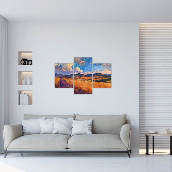 Tablou - Pictură în ulei de peisaj (90x60 cm)