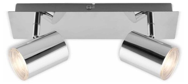 Briloner 2731-028 - Aplică de baie BANYO 2xGU10/5W/230V crom lucios