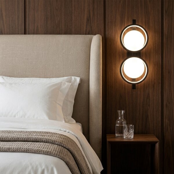 Aplică LED de perete APP1917-W Black