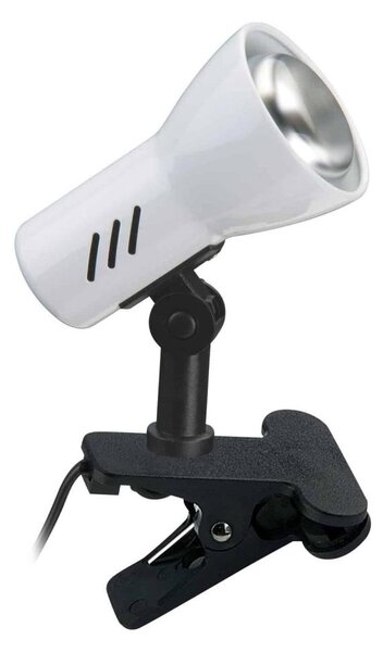 Briloner 2794/016P - Lampă cu clemă 1xE14/40W/230V negru/alb