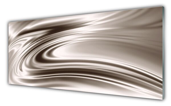 Panou sticla bucatarie Abstract Art Gri Maro