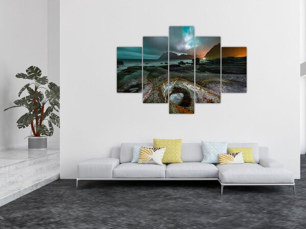 Tablou - Scena de noapte (150x105 cm)