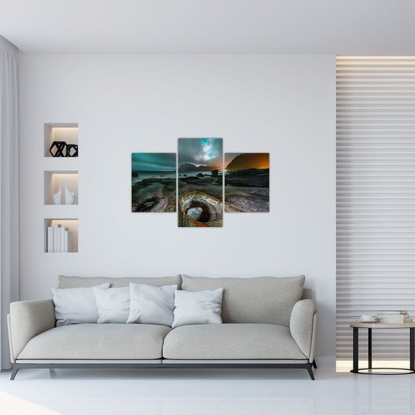 Tablou - Scena de noapte (90x60 cm)