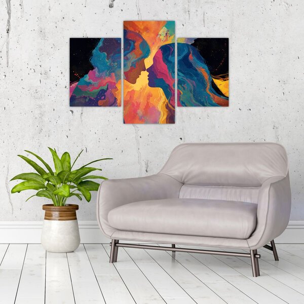 Tablou - Dragoste cosmică (90x60 cm)