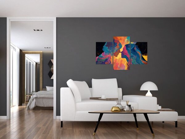 Tablou - Dragoste cosmică (90x60 cm)