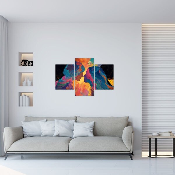 Tablou - Dragoste cosmică (90x60 cm)