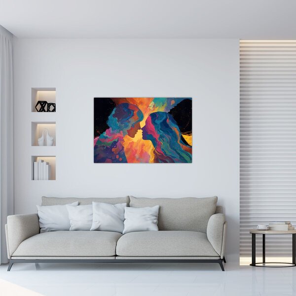 Tablou - Dragoste cosmică (90x60 cm)