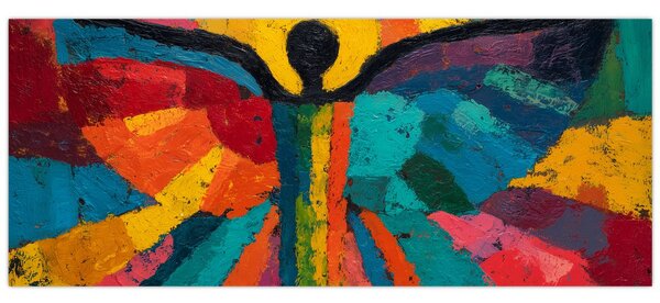Tablou - Înger pictat (120x50 cm)