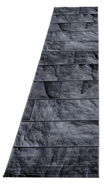 Covor Parma Negru V4 80x300 cm