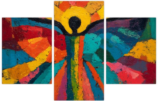 Tablou - Înger pictat (90x60 cm)