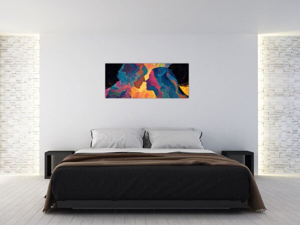 Tablou - Dragoste cosmică (120x50 cm)