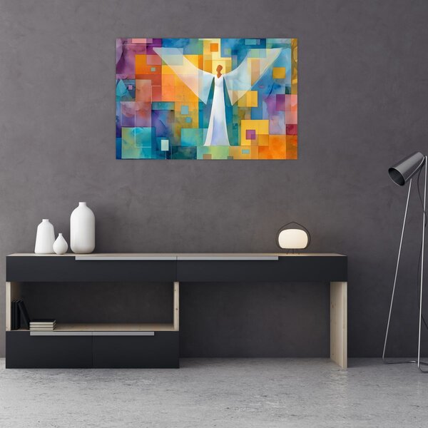 Tablou - Înger geometric (90x60 cm)