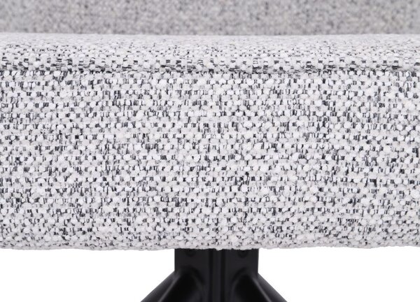 Scaun de dining pivotant Apollo gri