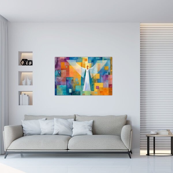 Tablou - Înger geometric (90x60 cm)