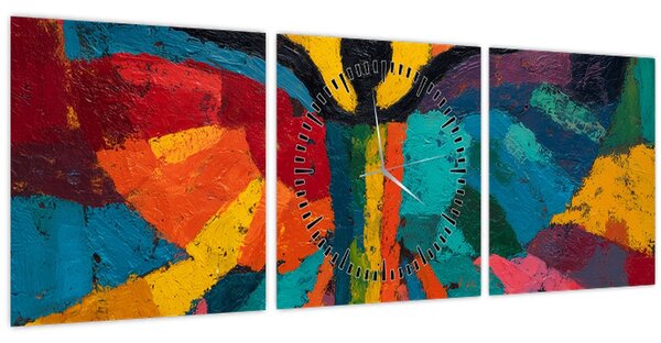 Tablou - Înger pictat (cu ceas) (90x30 cm)