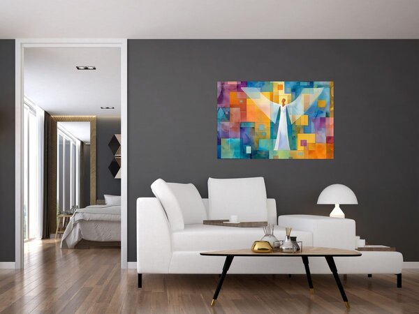 Tablou - Înger geometric (90x60 cm)