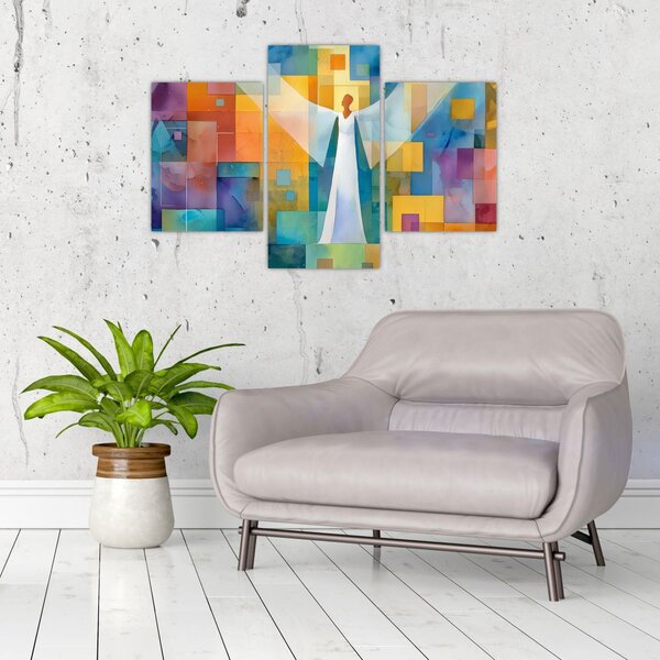 Tablou - Înger geometric (90x60 cm)