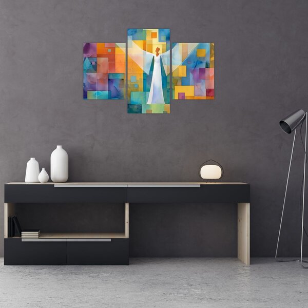 Tablou - Înger geometric (90x60 cm)