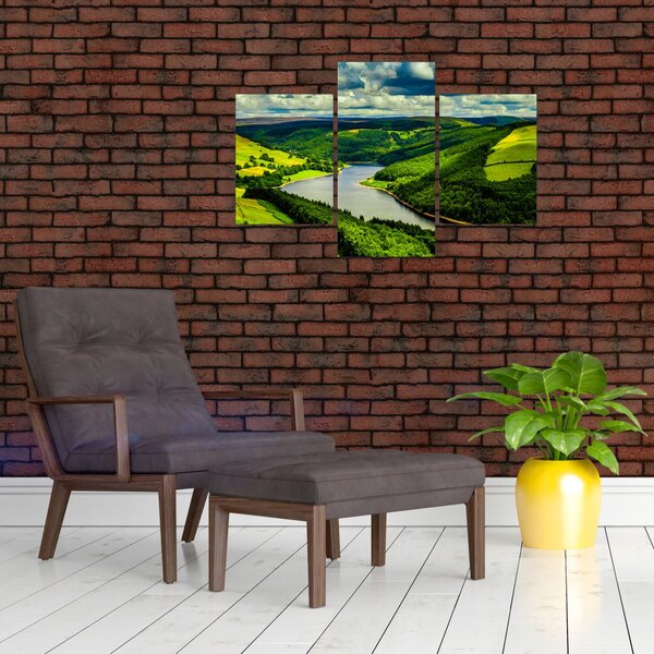 Tablou - Peisaj verde (90x60 cm)