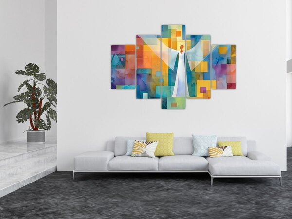 Tablou - Înger geometric (150x105 cm)