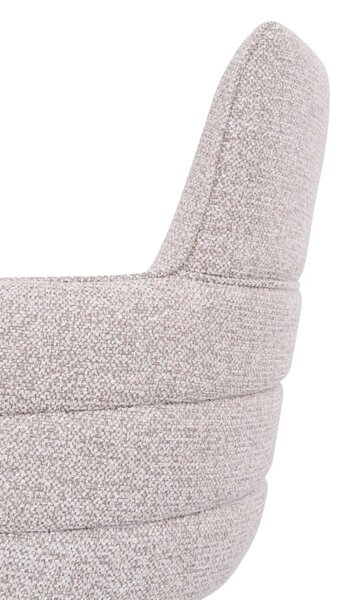 Scaun de dining pivotant Apollo bej