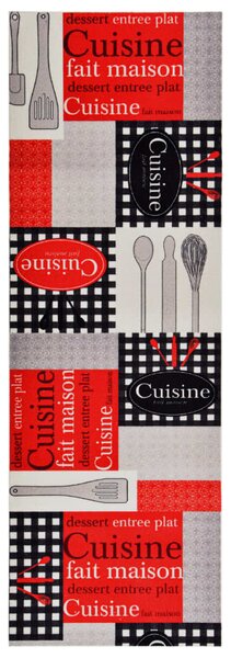 Covoraș de bucătărie lavabil, model Cuisine, 60 x 180 cm