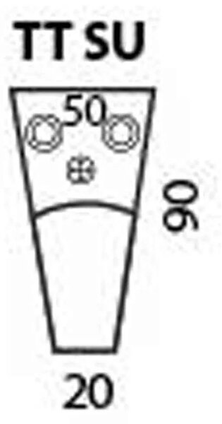 Coltar piele Impressione 1L-TTSU-15-E-1R