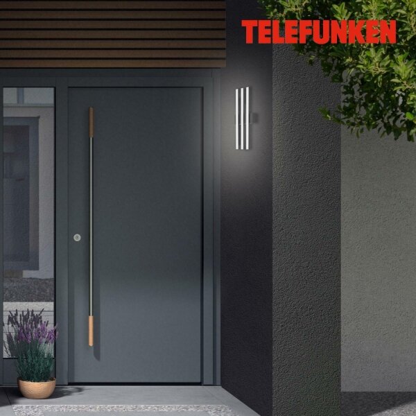 Aplică LED de exterior Telefunken 313105TF 3xLED/4W/230V IP44