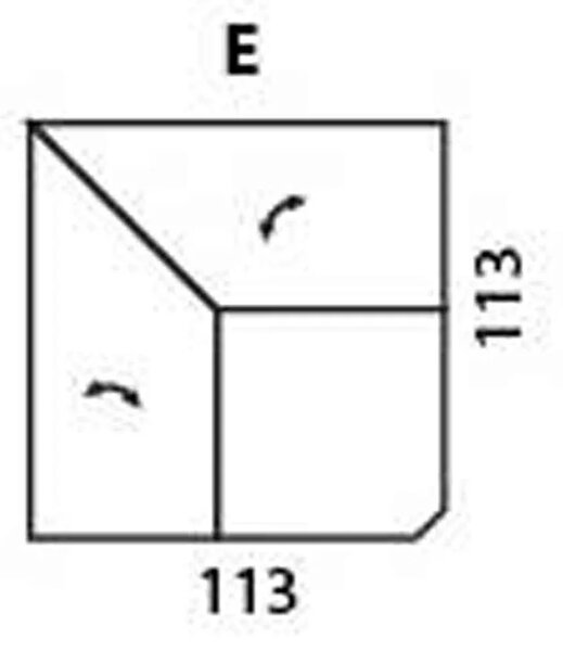 Coltar piele Impressione 1L-TTSU-15-E-1R