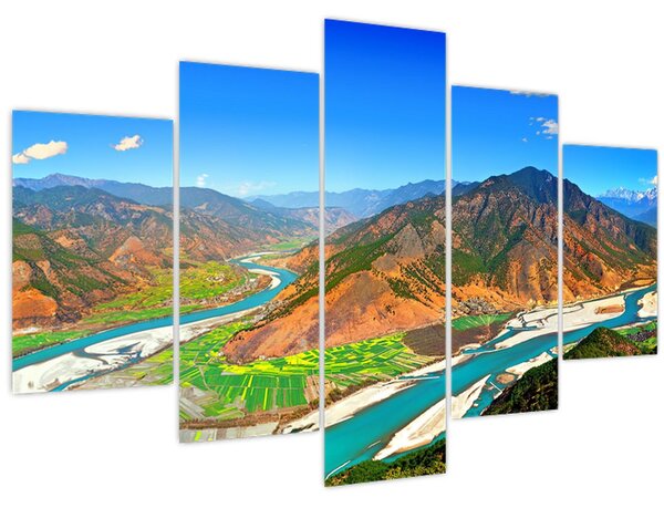 Tablou - Râul Yangtze (150x105 cm)