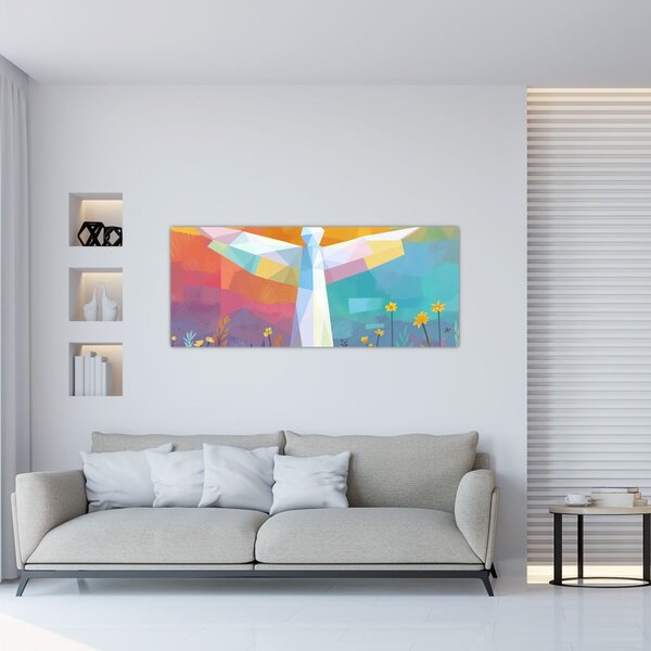 Tablou - Păzitorul florilor (120x50 cm)