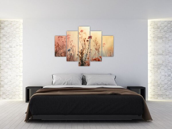 Tablou - Flori sălbatice (150x105 cm)