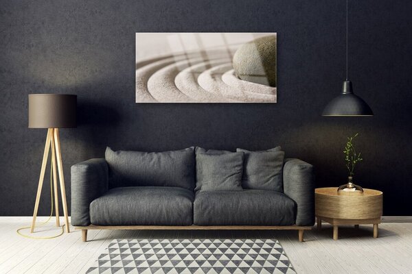 Tablou pe sticla Gresie Art Gray