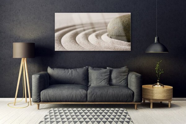 Tablou pe sticla Gresie Art Gray