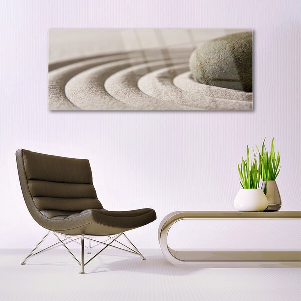 Tablou pe sticla Gresie Art Gray