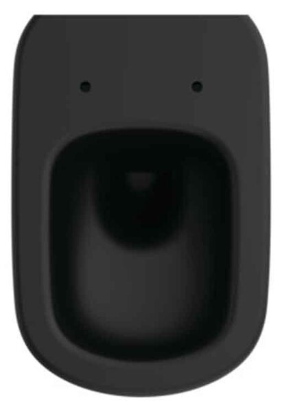Vas WC suspendat Ideal Standard, Tesi, cu spalare Aquablade, negru mat