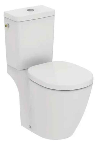 Set vas WC stativ Ideal Standard, Connect, monobloc, alb