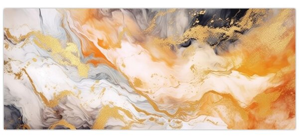 Tablou - Fond marmorat (120x50 cm)