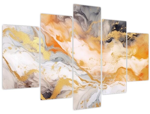 Tablou - Fond marmorat (150x105 cm)